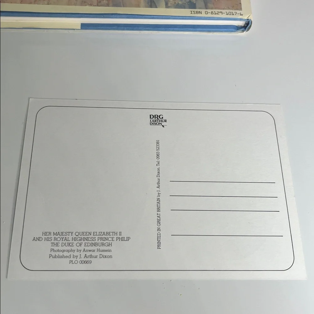 Princess Diana Book and Royal Postcards
